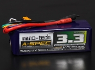 Turnigy nano-tech A-SPEC 3300mah 6S 65~130C Lipo Pack
