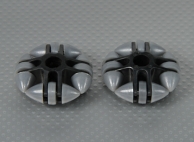 49x20mm Plastic Omni Wheel (2Pcs/Bag)