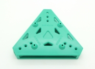 RotorBits Tri-Copter Mounting Plate (Green)