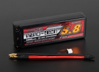 Turnigy nano-tech 5800mAh 2S2P 30~60C Hardcase Lipo Pack