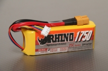 Rhino 1750mAh 3S1P 25C Lipoly Pack