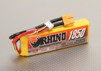Rhino 1850mAh 3S 11.1V 40C Lipoly Pack