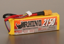 Rhino 2150mAh 3S 11.1V 30C Lipoly Pack