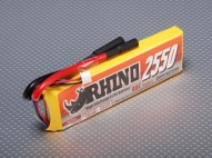 Rhino 2550mAh 3S 11.1V 40C Lipoly Pack