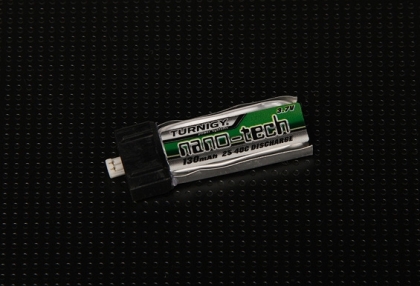 Turnigy nano-tech 130mAh 1S 25~40C Lipo Pack (Kyosho, Eflite, Parkzone Etc)