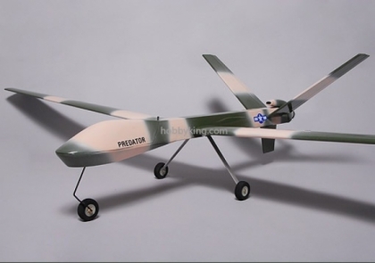 Predator UAV 74in Spy Plane ARF